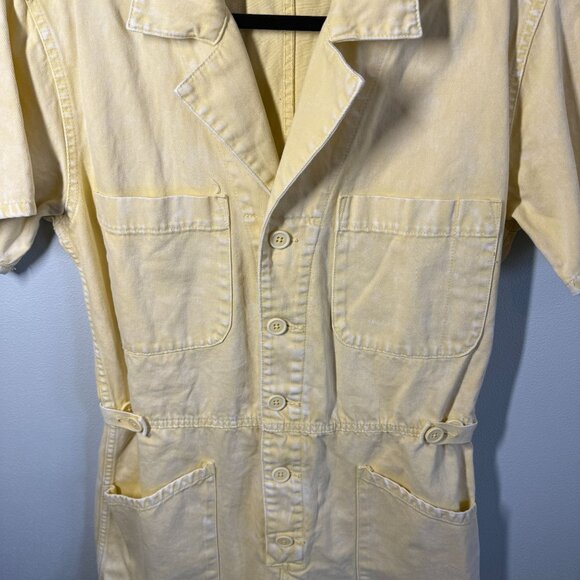 Pistola Yellow Short Sleeve Jumpsuit - Picture 6 of 15